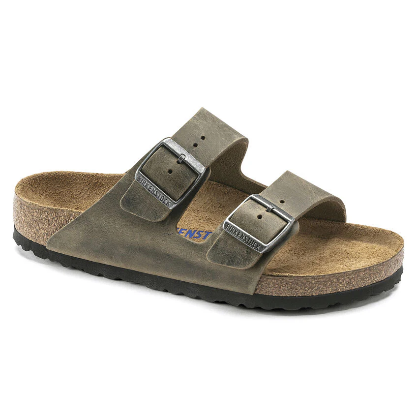 Arizona Oiled Leather in Faded Khaki (Soft Footbed) - Image 3