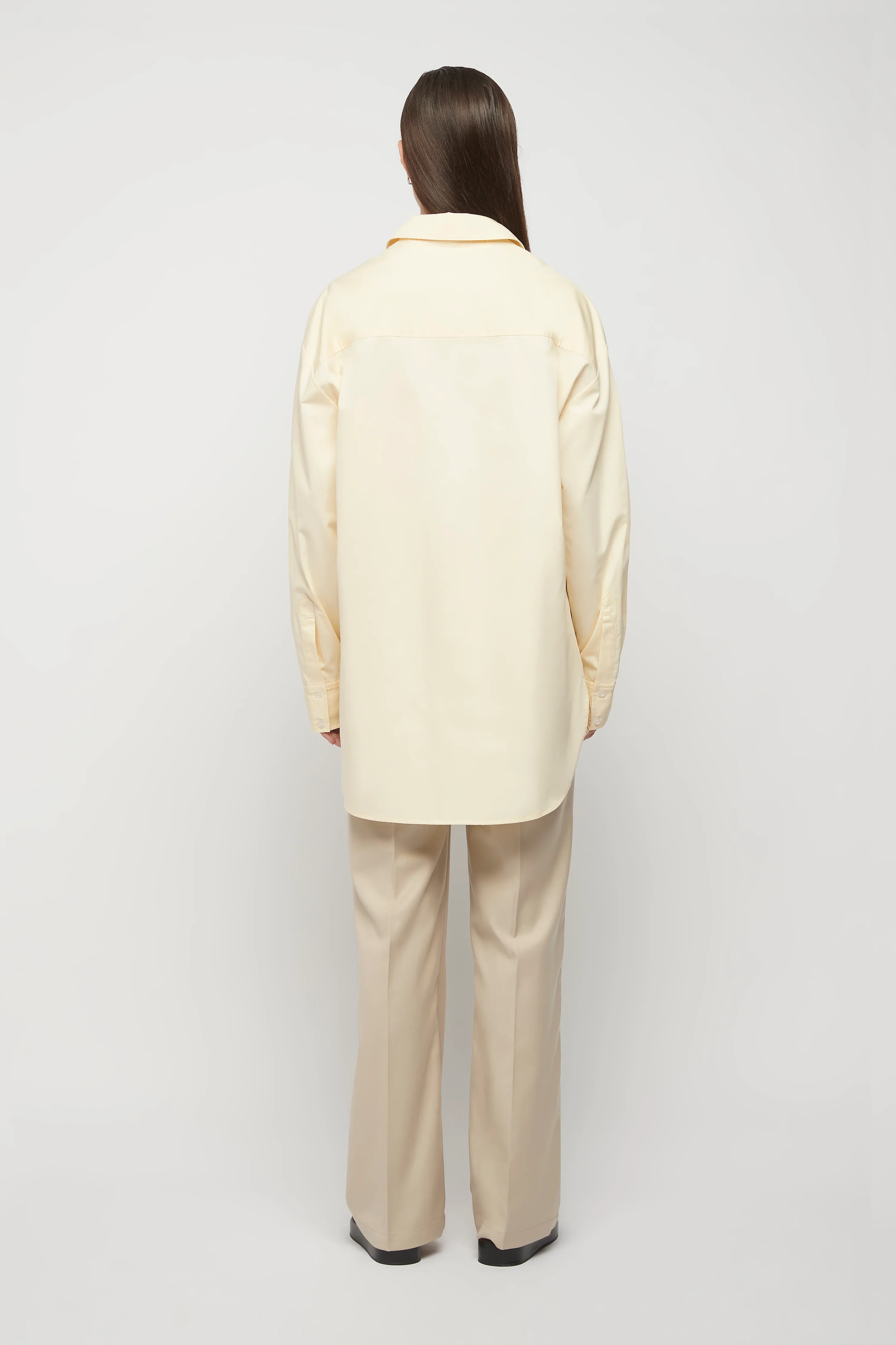 Banks Tailored Trouser in Bone - Image 4