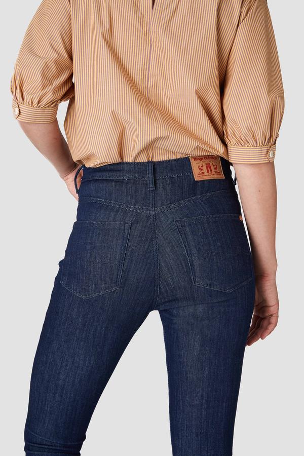 Christina High in Myla Rinse Coolmax Jeans - Image 3