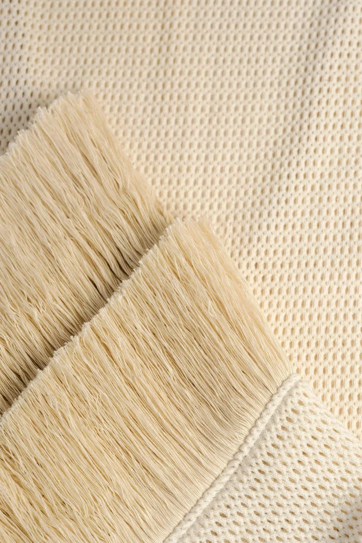 Net Dress in Ecru Ari Slip - Image 5