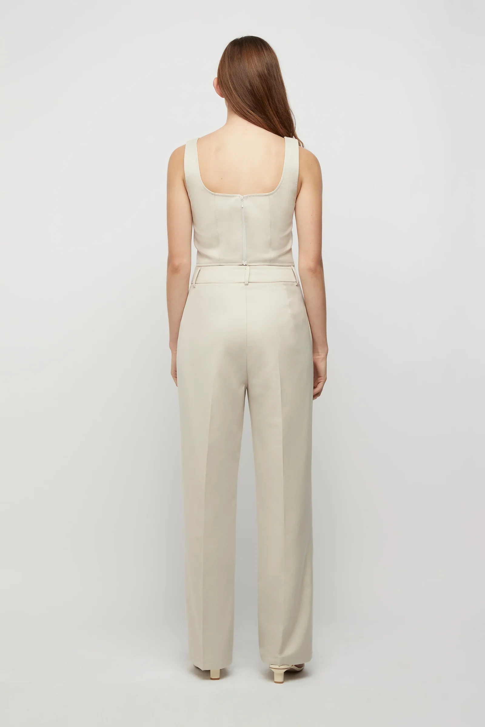 Filippa Trousers in Winter White - Image 3