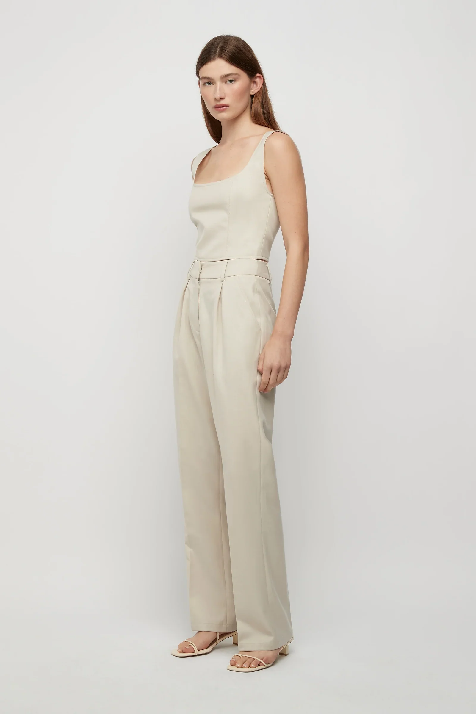 Filippa Trousers in Winter White - Image 4