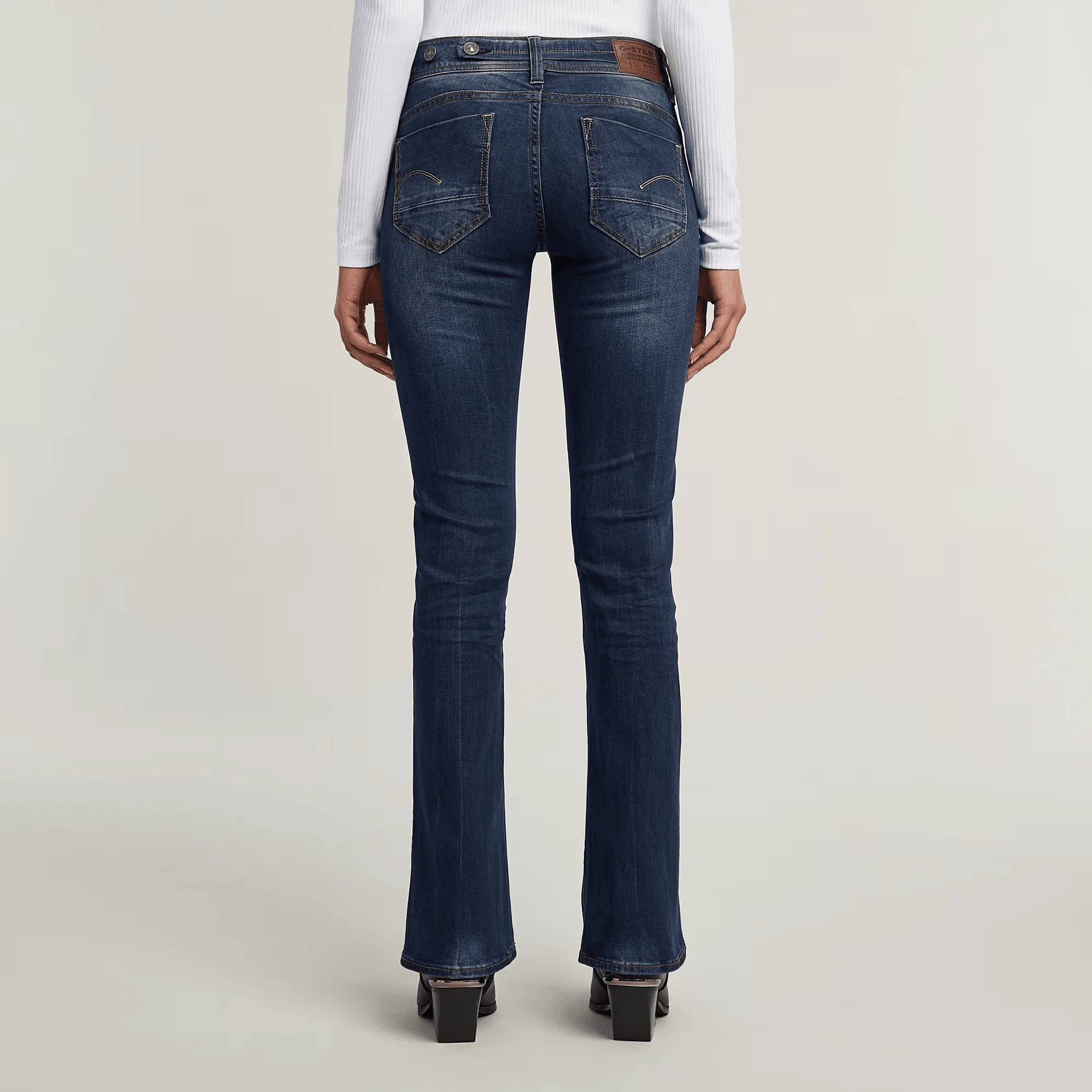 Midge Bootcut Jeans in Dark Aged - Image 5