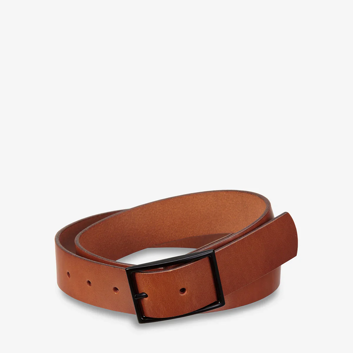 Natural Corruption Leather Belt in Tan - Image 4