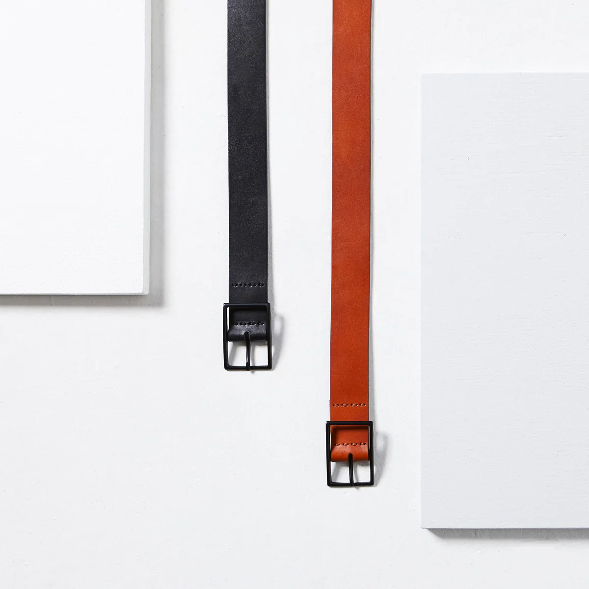 Natural Corruption Leather Belt in Tan - Image 5