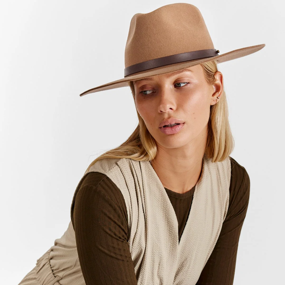 No Stopping Us Hat in Camel - Image 8