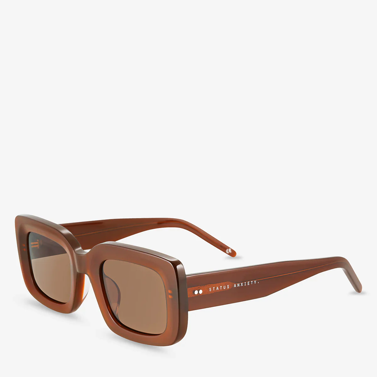 Unyielding Sunglasses in Brown - Image 3