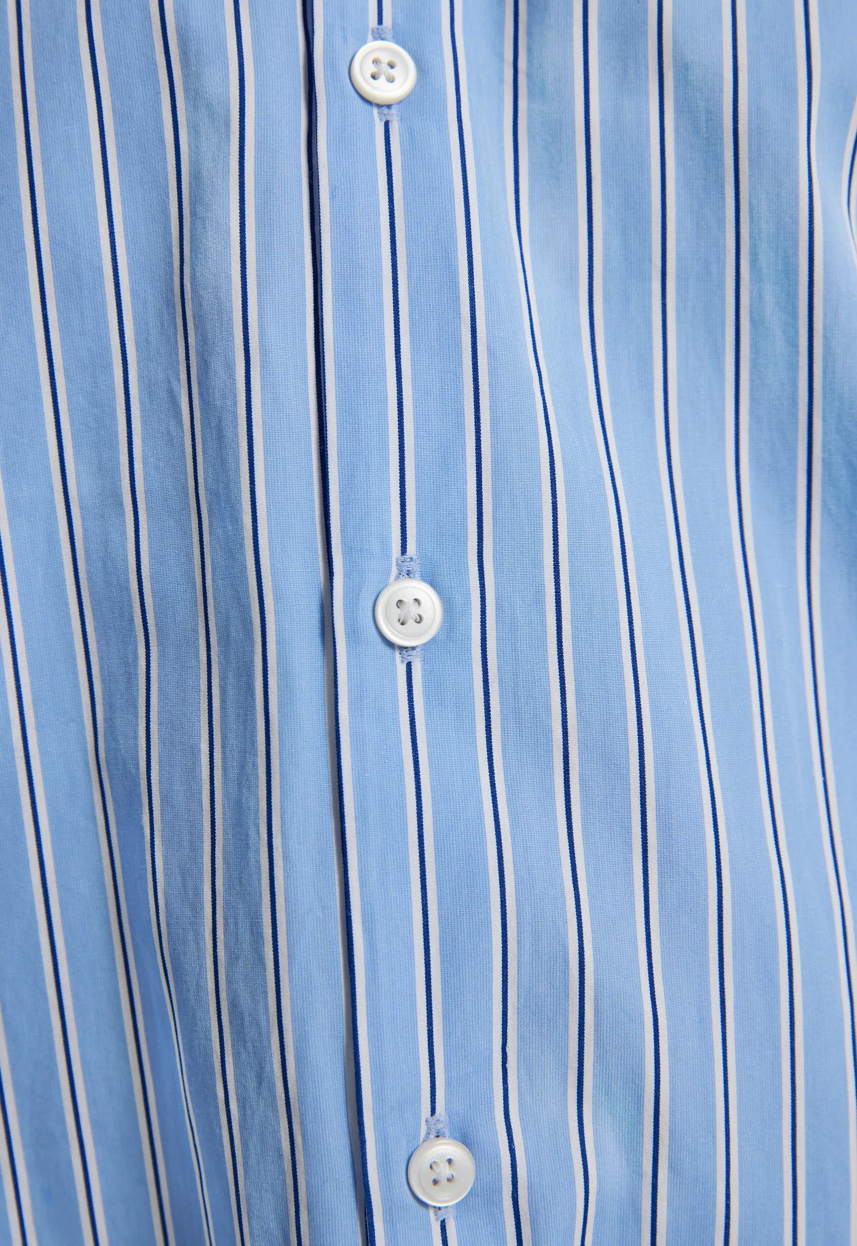 Wilhelm Shirt in Blue/Navy/Stripe - Image 6